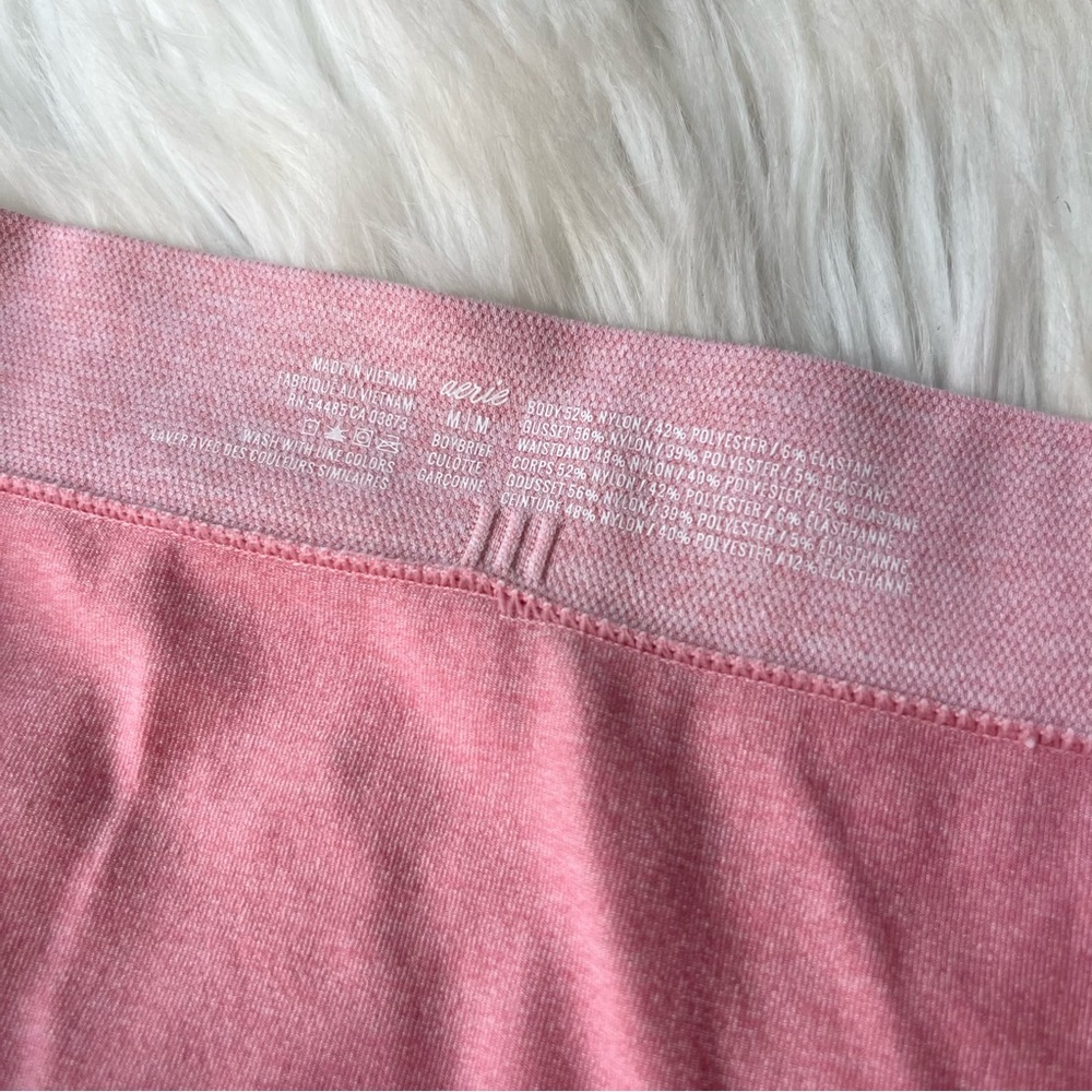 Aerie Light Pink Heathered Mid Rise Boybrief Panties - Picture 2 of 2